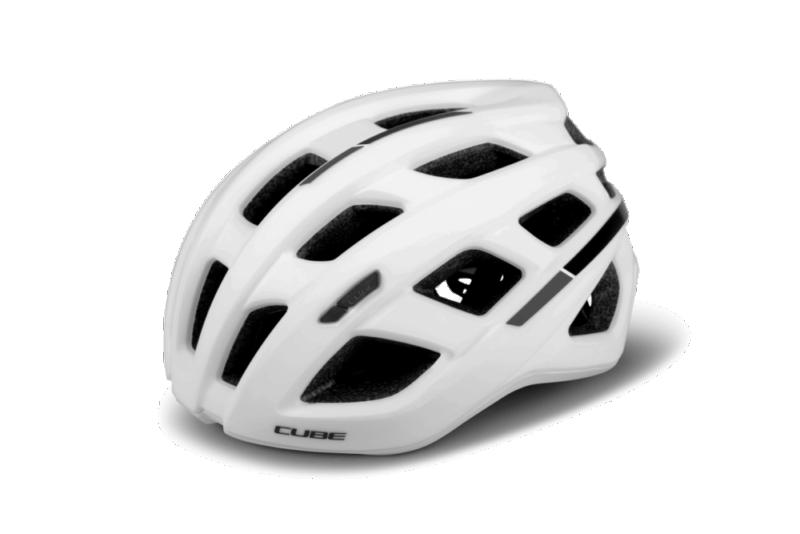 Kask Rowerowy Cube Road Race White