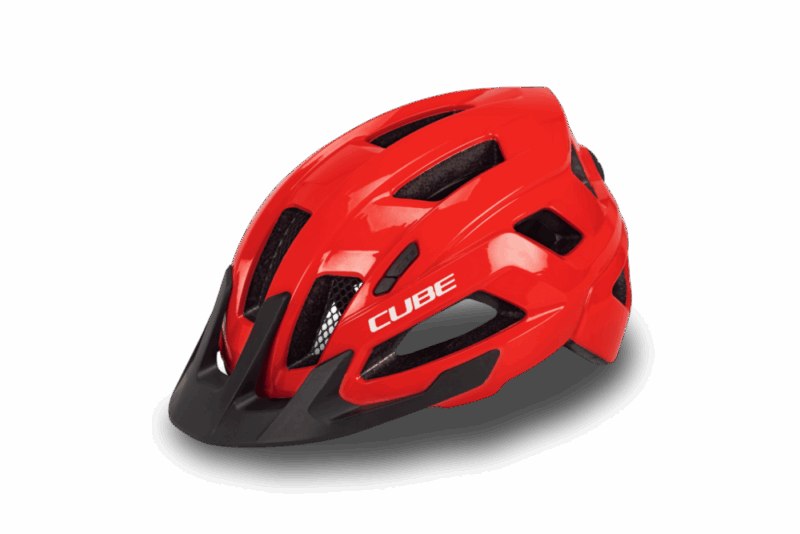 Kask Rowerowy Cube Steep Glossy Red