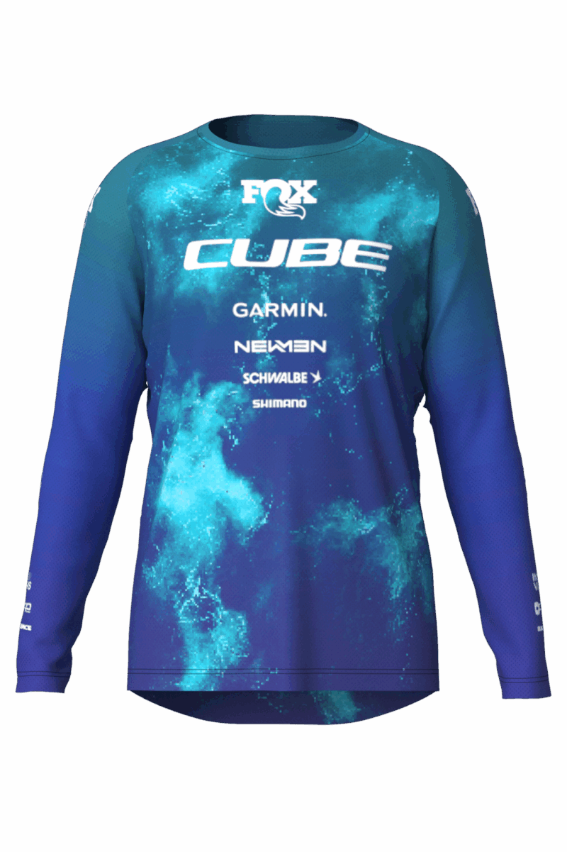 Koszulka rowerowa Cube 12455 MTB Jersey X Actionteam Longsleeve