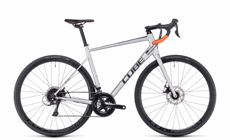 Rower szosowy CUBE ATTAIN PRO silver/orange