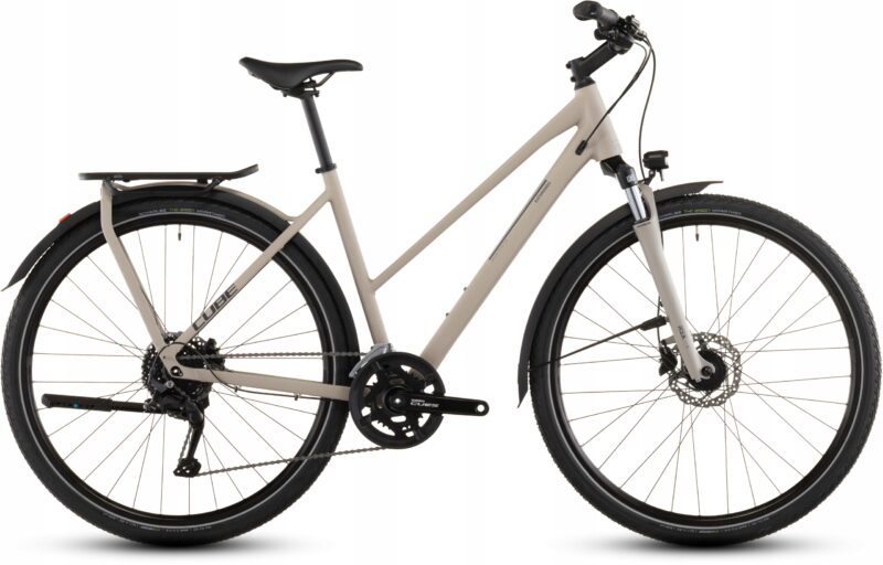 Rower trekkingowy damski CUBE Kathmandu ONE trapez 50cm oatgrey 2026