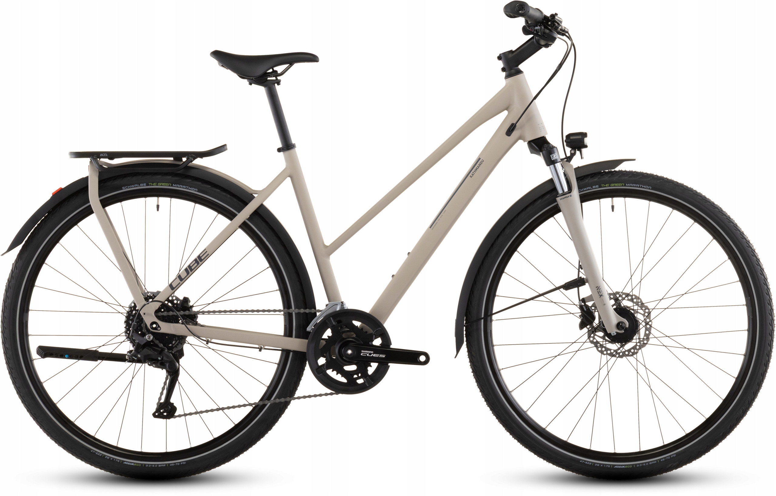Rower trekkingowy damski CUBE Kathmandu ONE trapez 50cm oatgrey 2026