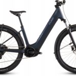 Rower elektryczny z niską ramą SUV CUBE Reaction Hybrid Performance 600 FE L indigoblue