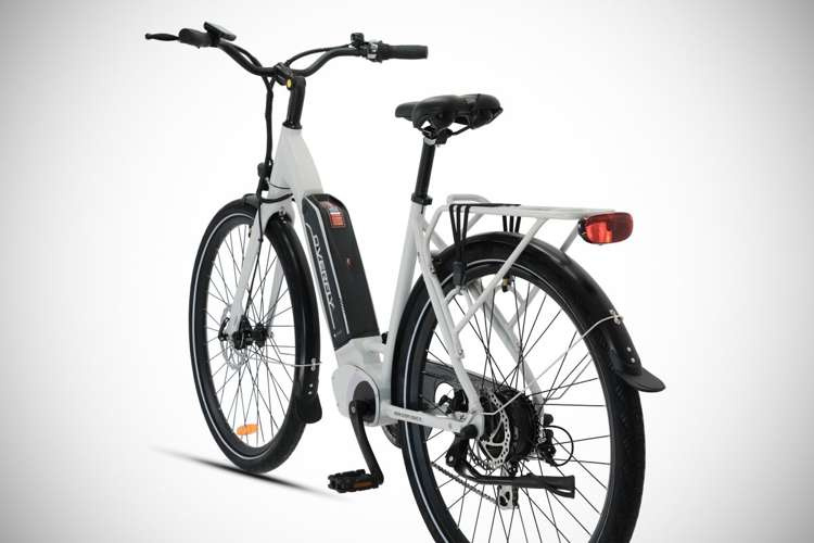 Rower trekkingowy elektryczny OVERFLY MAGE 522wh rozmiar 19 cali