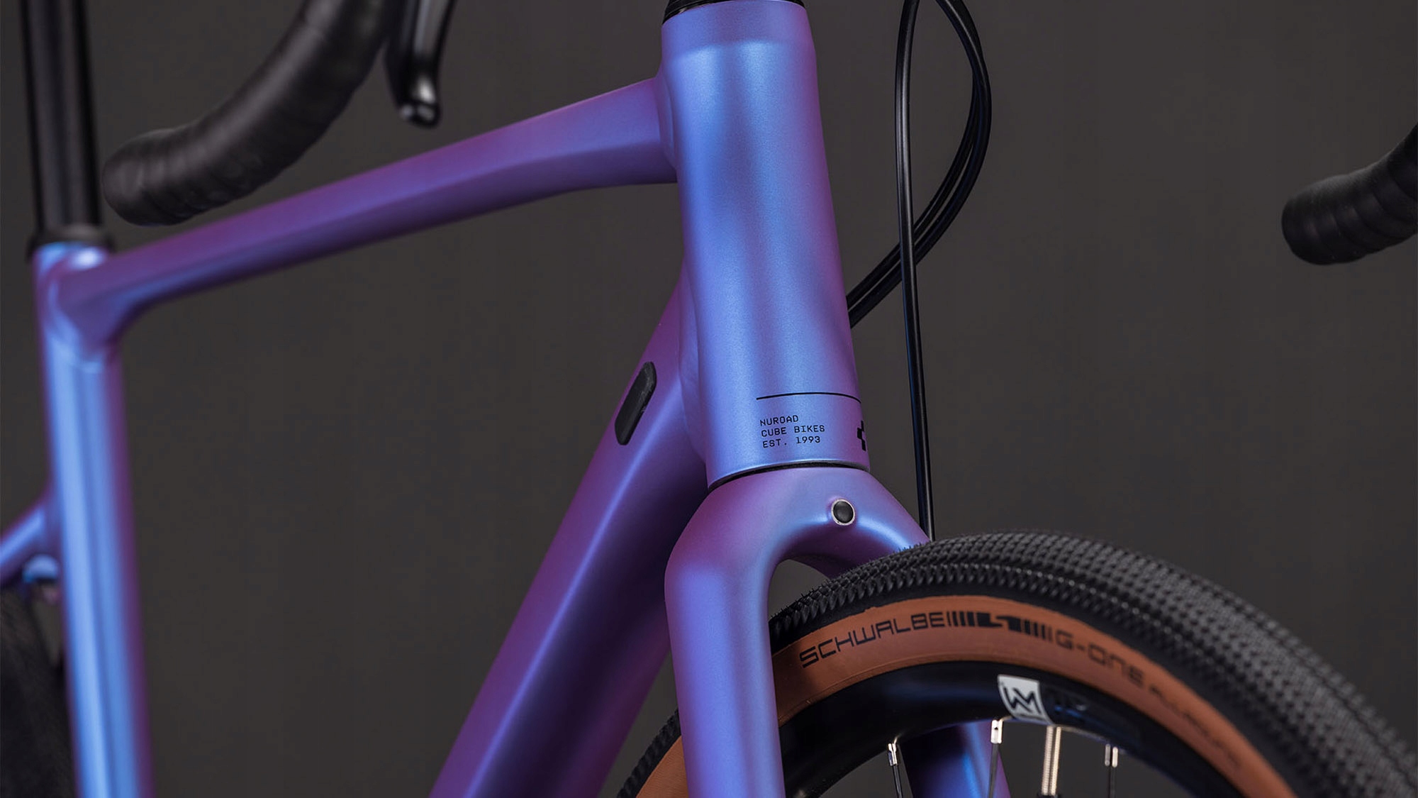 Rower gravel CUBE NUROAD EX 2026 M blueiris/lilac 129410