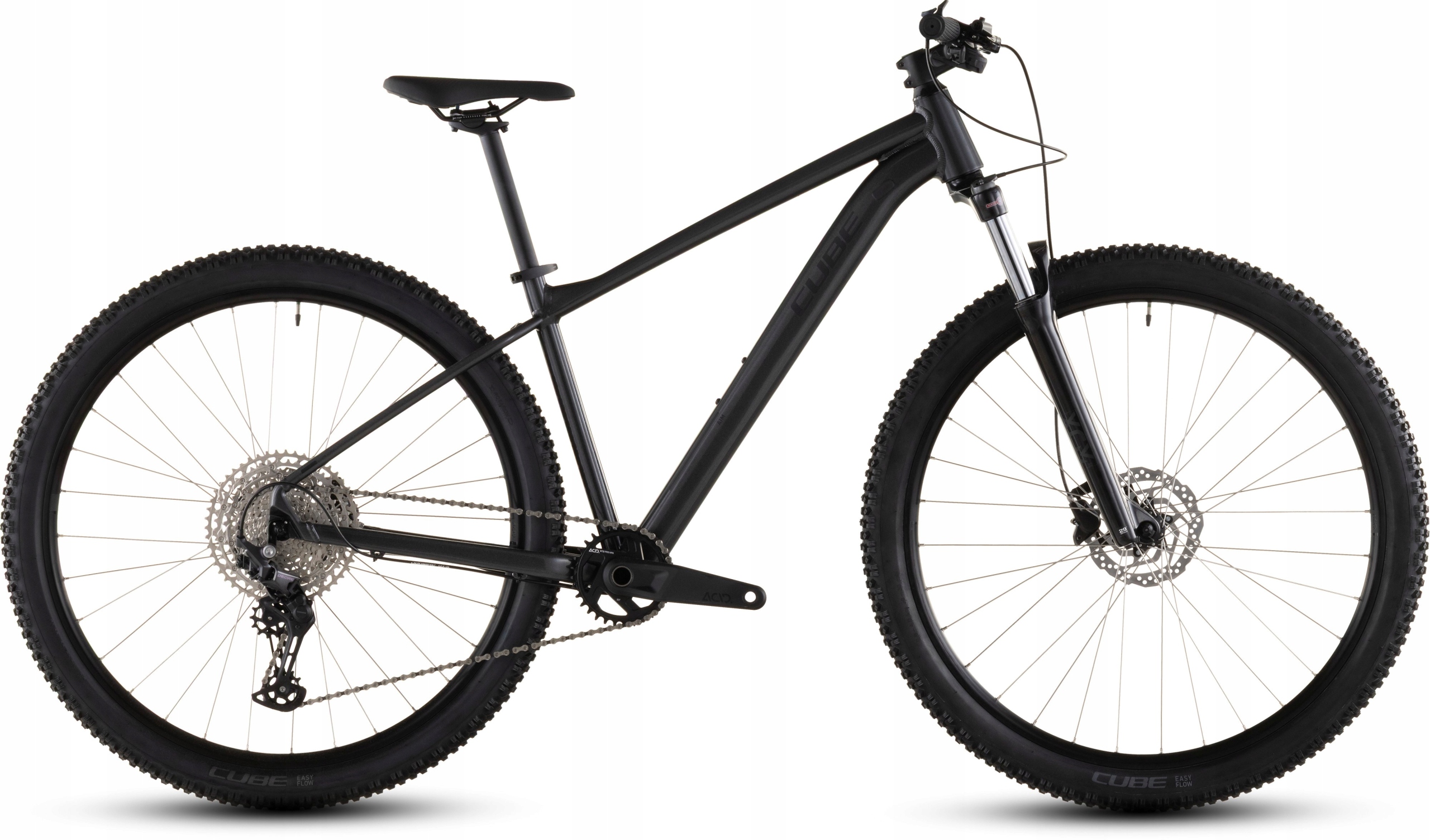 Rower górski Shimano Deore 1x12 CUBE Aim SLX slateblack black 2026
