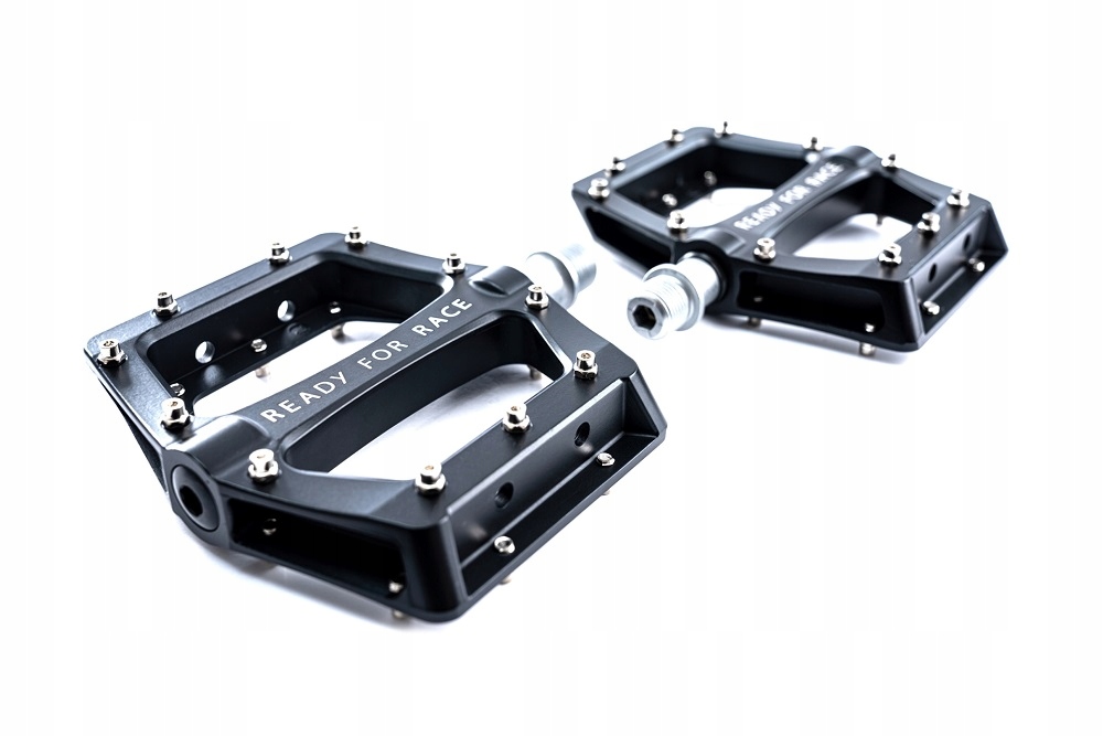 Pedały platformowe rowerowe CUBE RFR RACE aluminiowe czarne