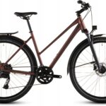 Rower trekkingowy damski trapez złoty CUBE Kathmandu Pro 50cm 2026