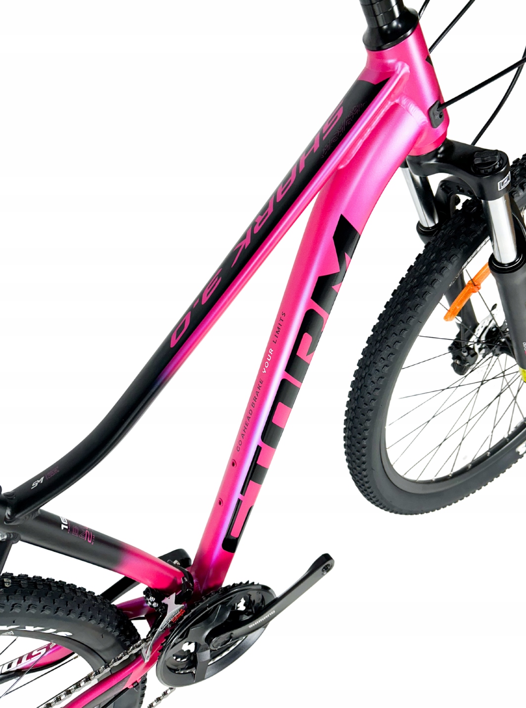 Rower górski MTB STORM SHARK LADY 3.0 rama 16 cali koła 29 różowy