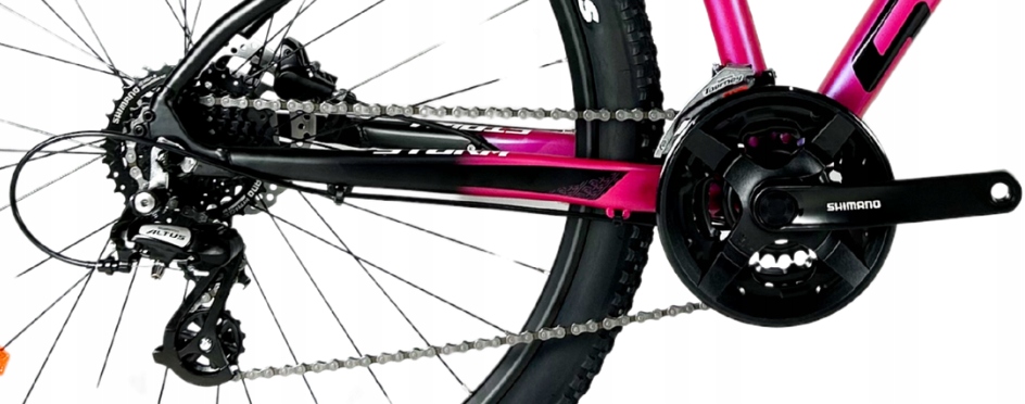 Rower górski MTB STORM SHARK LADY 3.0 rama 16 cali koła 29 różowy