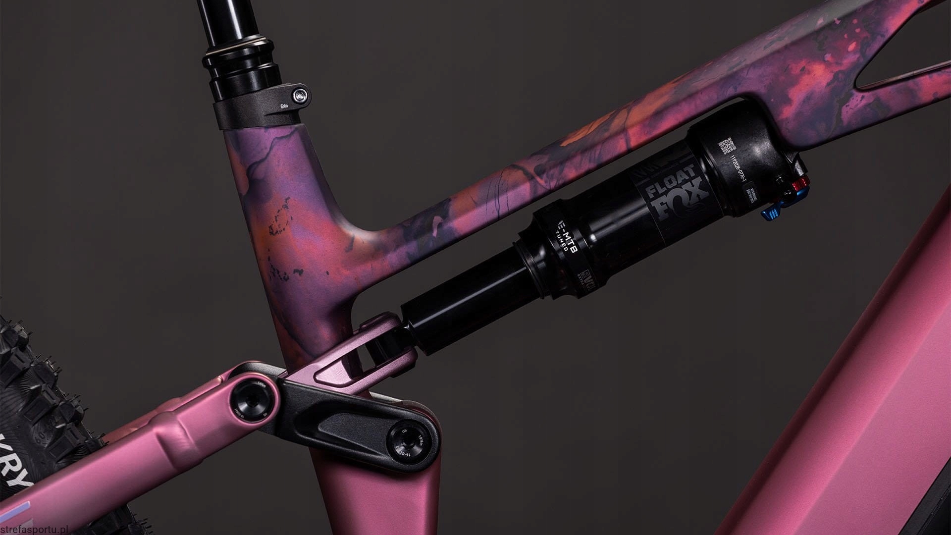 Rower elektryczny CUBE STEREO HYBRID ONE44 HPC SLX 800 rozmiar M shiftblush