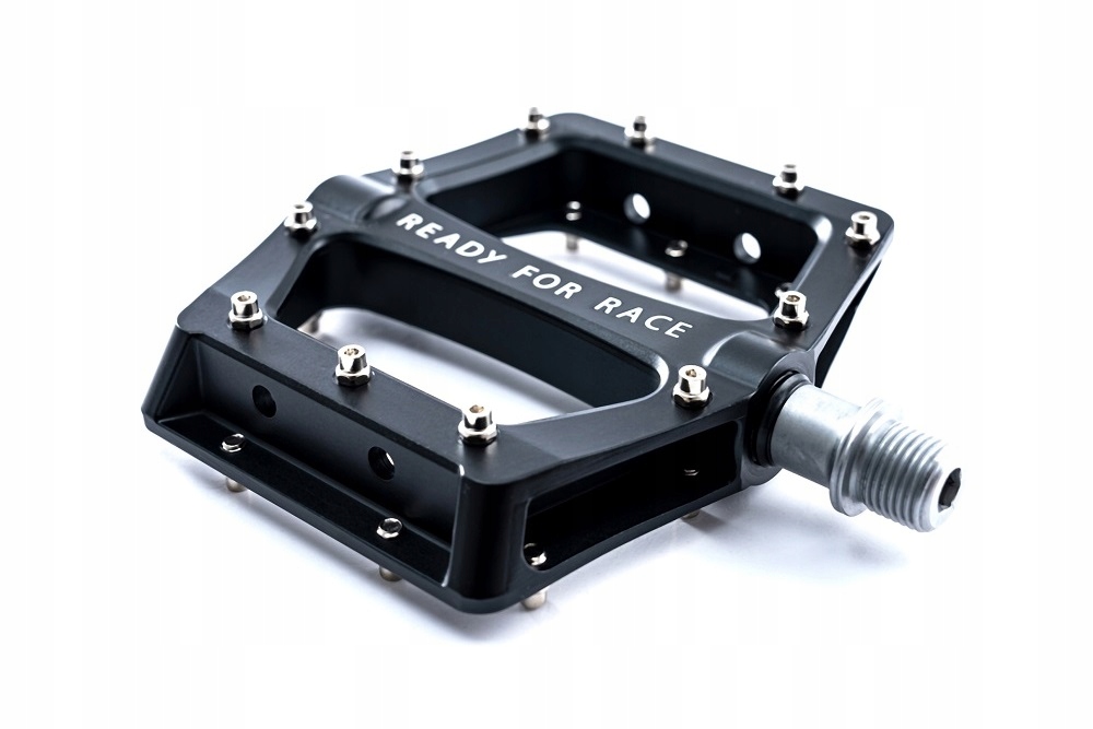 Pedały platformowe rowerowe CUBE RFR RACE aluminiowe czarne