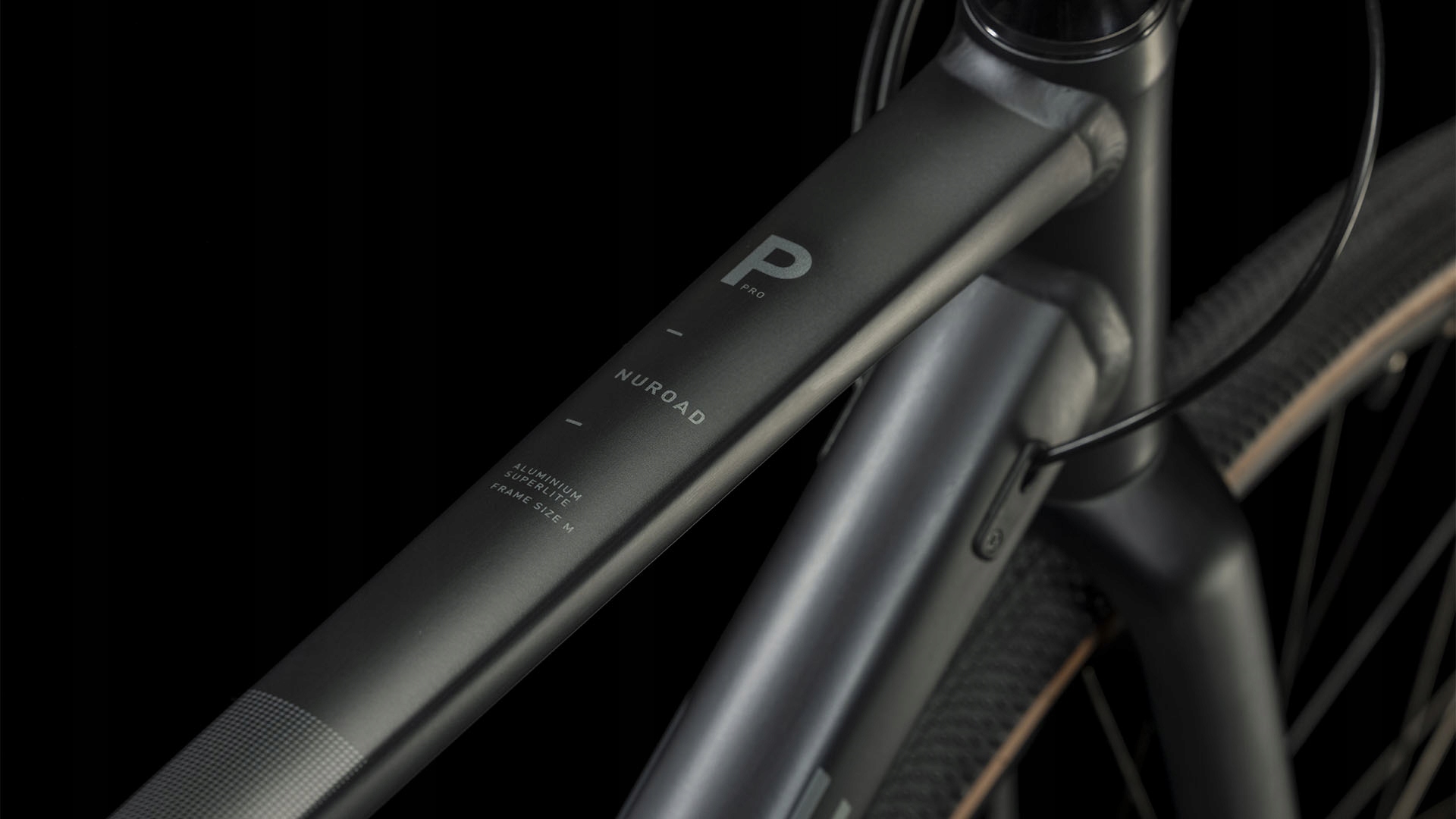 Rower CUBE Nuroad PRO 58cm L metalblack/grey
