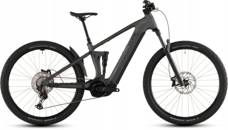 Rower elektryczny full-suspension CUBE Stereo Hybrid ONE22 Race 800 L szary 2026