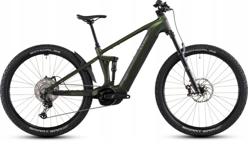 Rower elektryczny CUBE STEREO HYBRID ONE22 SLX 800 2026 L stellar/green