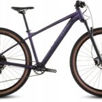 Rower górski fioletowy z amortyzatorem powietrznym CUBE Attention SLX XS purplegalaxy black 2026