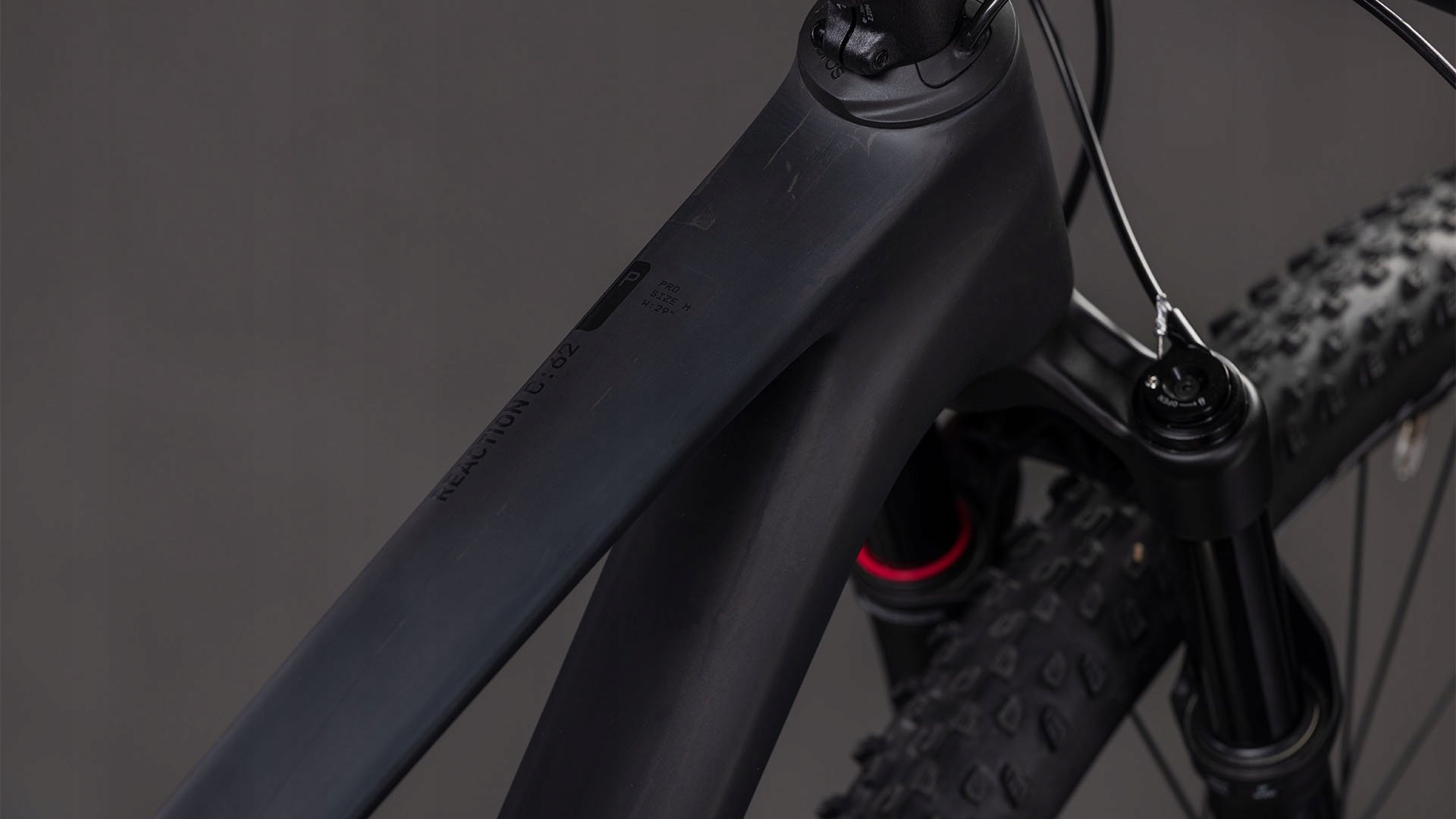 Rower górski MTB CUBE REACTION C:62 PRO 2026 rozmiar XL blackline 145200
