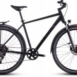 Rower crossowy z bagażnikiem CUBE Nature ONE Allroad L 58cm czarny 2026