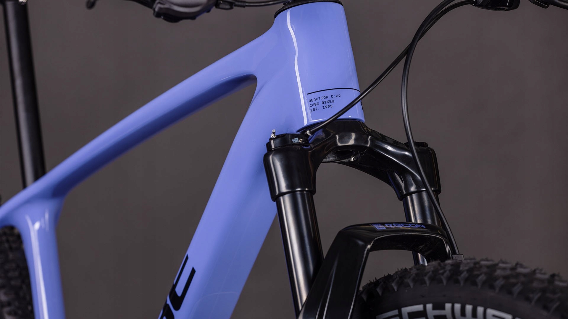 Rower górski MTB CUBE REACTION C:62 ONE 2026 rozmiar M lucidlilac/blk 145110
