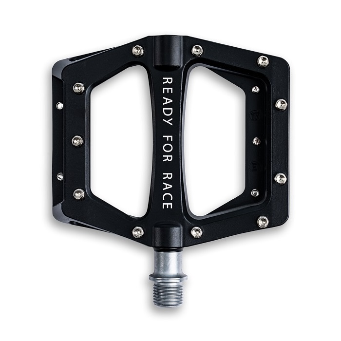Pedały platformowe rowerowe CUBE RFR RACE aluminiowe czarne