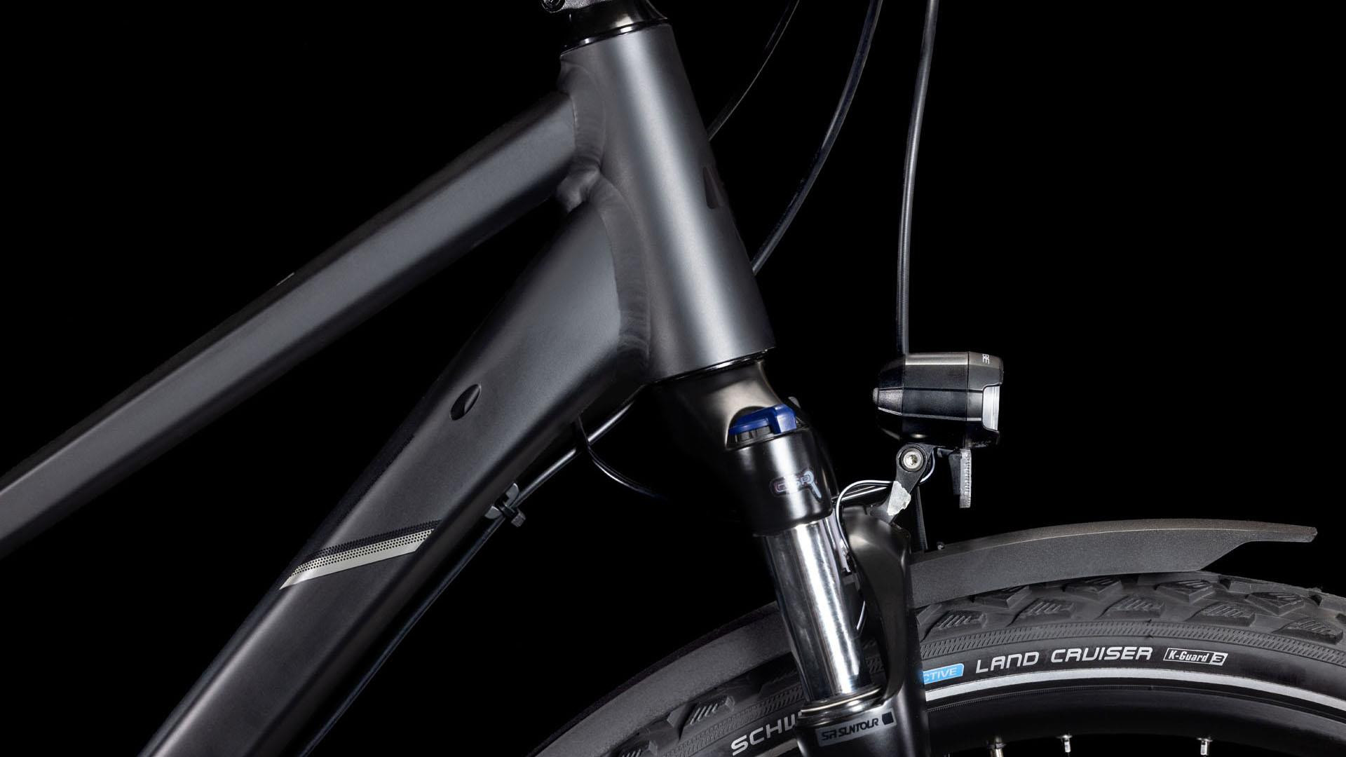 Rower crossowy CUBE NATURE ONE ALLROAD 2026 46cm trapez black/black