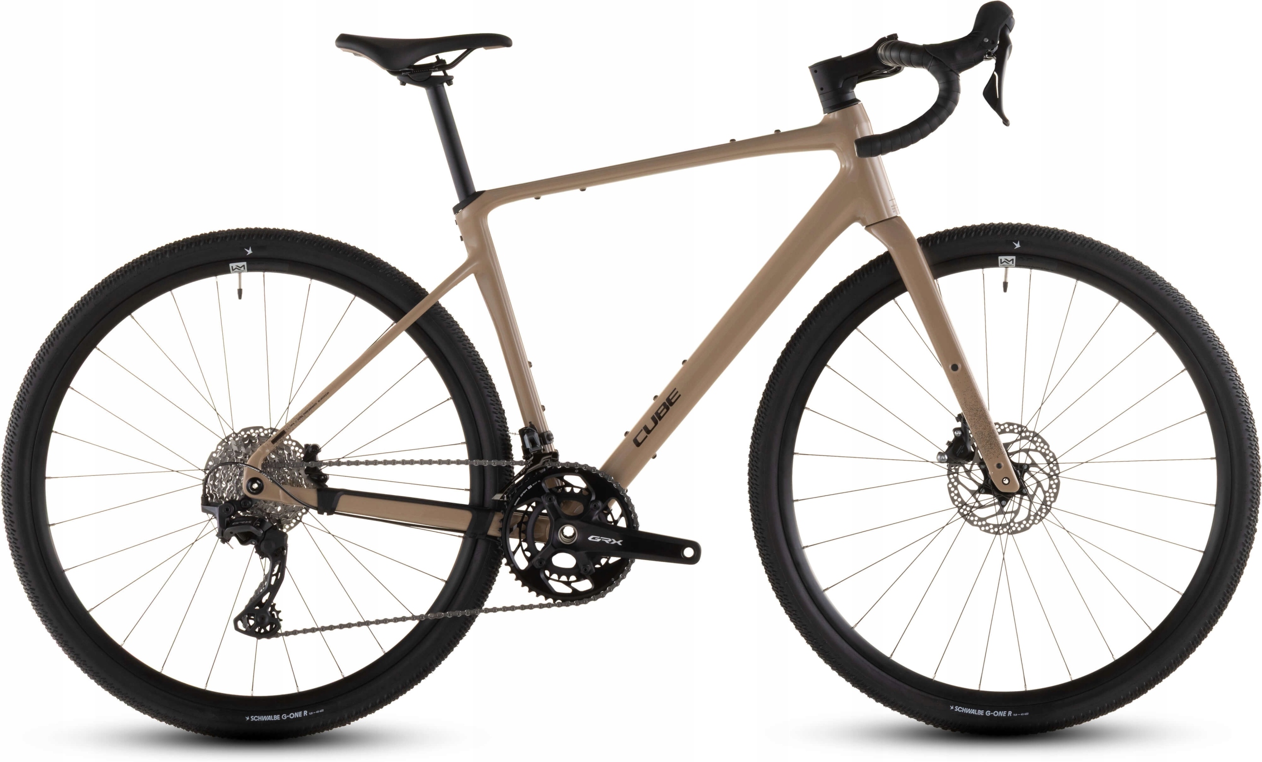 Rower gravelowy CUBE Nuroad Race M cappuccino black 2026