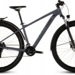 Rower górski szary z bagażnikiem i błotnikami CUBE Aim ONE FE L 29 2026