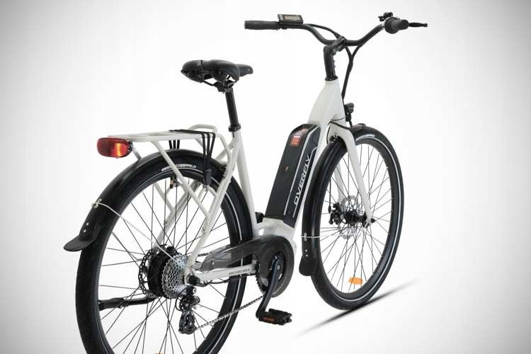 Rower trekkingowy elektryczny OVERFLY MAGE 522wh rozmiar 19 cali