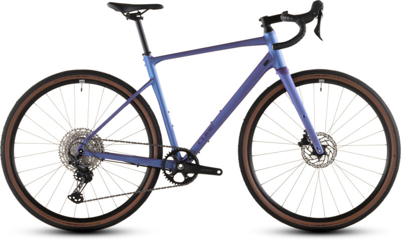 Rower gravelowy Shimano GRX 1x12 CUBE Nuroad EX M blueiris lilac 2026