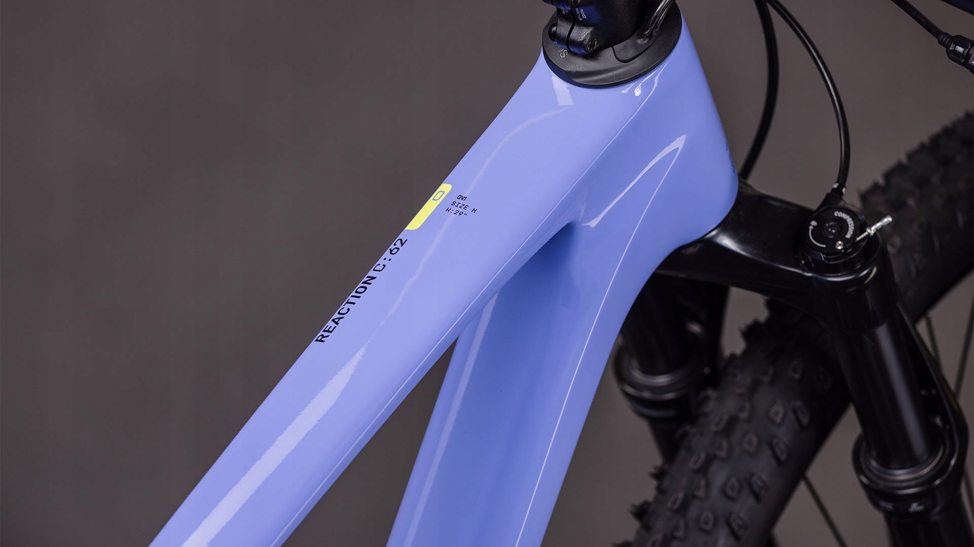 Rower górski MTB CUBE REACTION C:62 ONE 2026 rozmiar M lucidlilac/blk 145110
