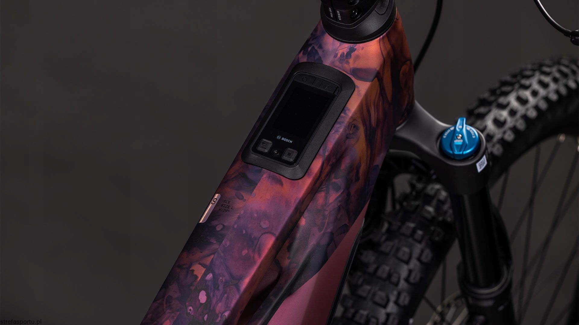 Rower elektryczny CUBE STEREO HYBRID ONE44 HPC SLX 800 rozmiar M shiftblush