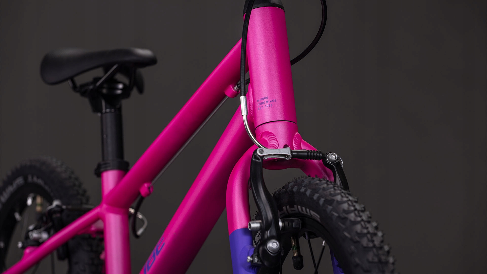Lekki rower dziecięcy CUBE Numove 160 (koła 16") Fucsia´n´plum 150320
