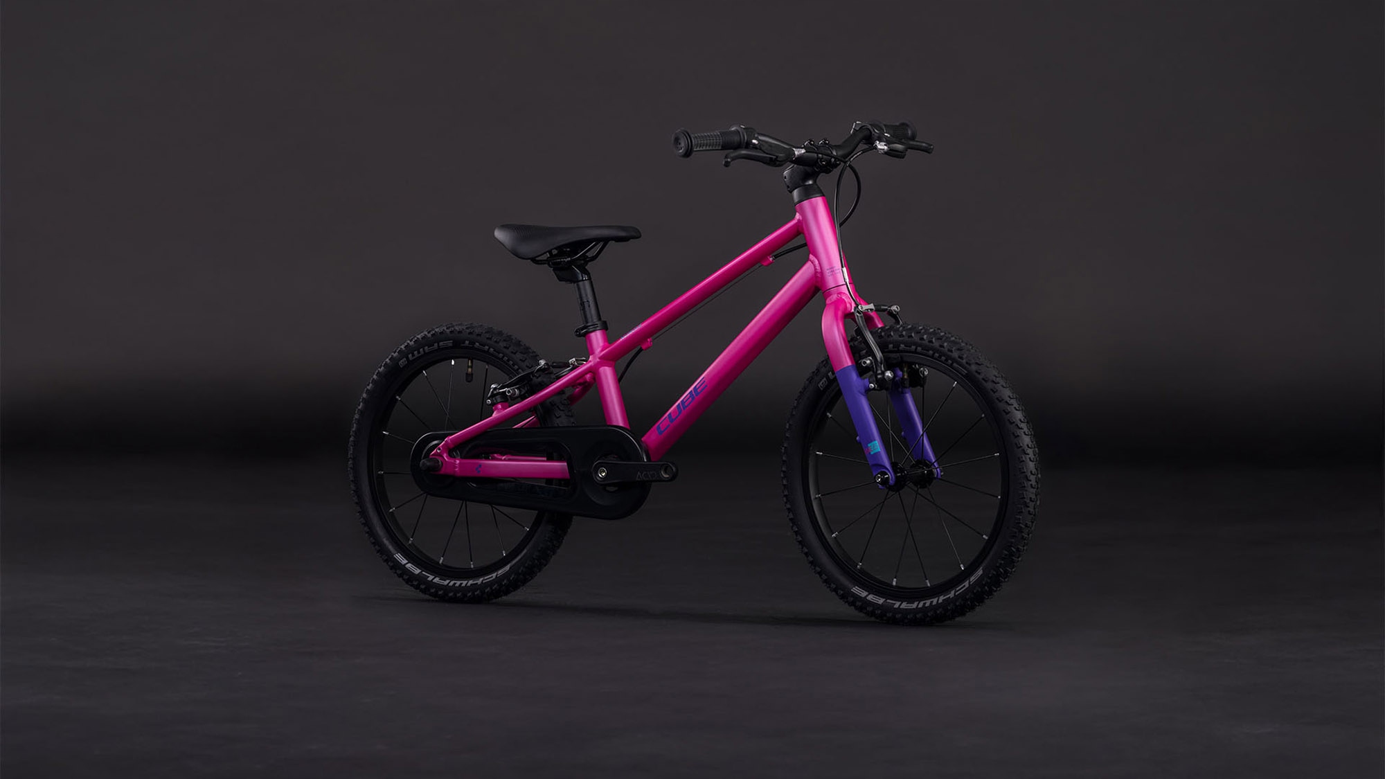 Lekki rower dziecięcy CUBE Numove 160 (koła 16") Fucsia´n´plum 150320