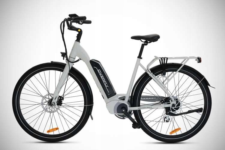 Rower trekkingowy elektryczny OVERFLY MAGE 522wh rozmiar 19 cali